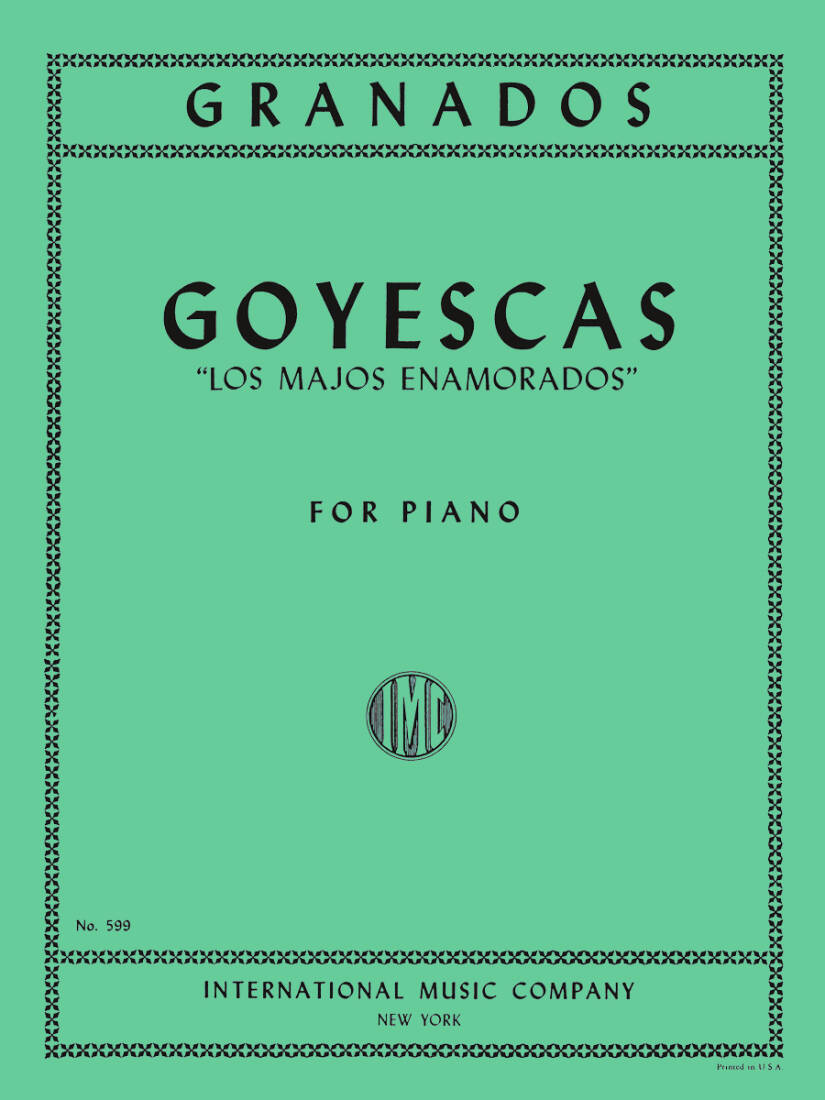 Goyescas - Granados - Piano - Solo