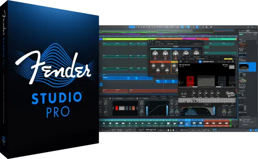Fender - Studio Pro DAW Software Perpetual License, Crossgrade - Download