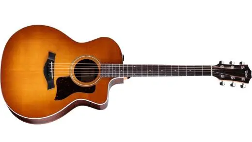 Taylor Guitars - 214ce Special Edition Honeyburst Acoustic-Electric Guitar with Gig Bag