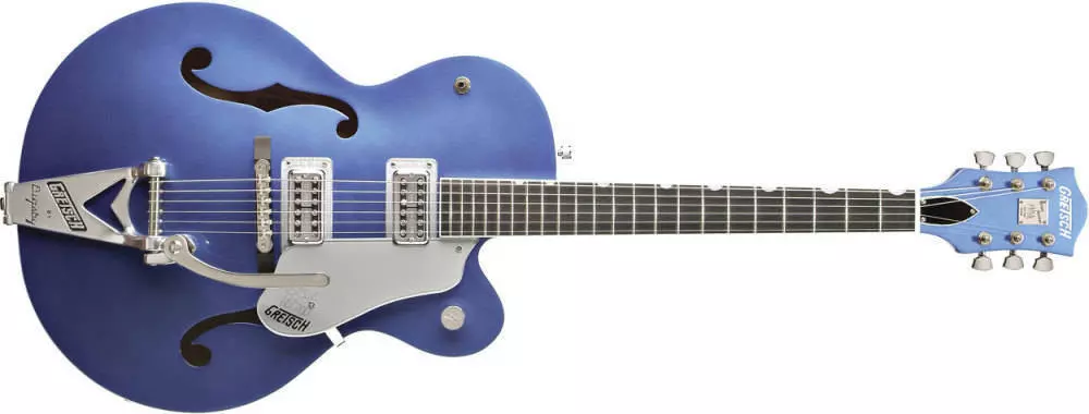 G6120SHBTV Brian Setzer Hot Rod Hollowbody Electric Guitar - Regal Blue
