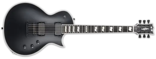 ESP Guitars - E-II Eclipse Electric Guitar with Case - Black Satin