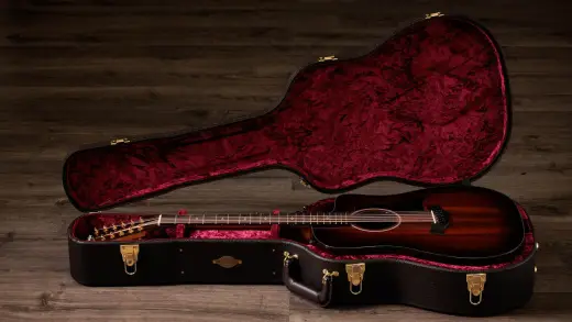 260ce-K Deluxe Doce Doble 12-string Acoustic-Electric Guitar with Case