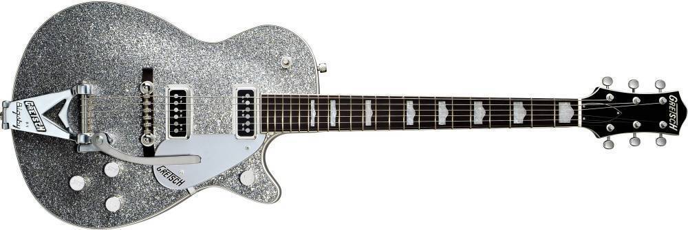 G6129T-1957 Silver Jet Electric Guitar w/ Rosewood Fretboard and Bigsby - Silver Sparkle
