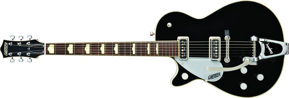 G6128TDSLH Duo Jet Electric Guitar - Black (Left Hand)