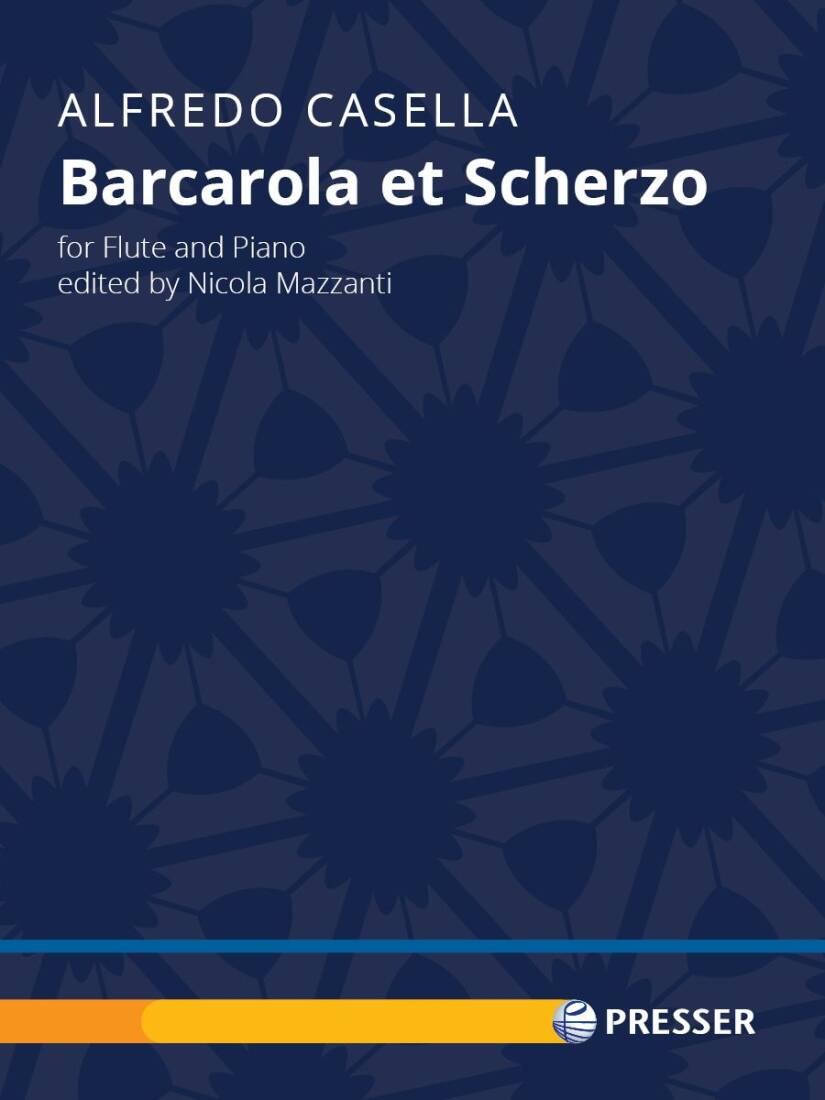Barcarola et Scherzo - Casella/Mazzanti - Flute/Piano - Sheet