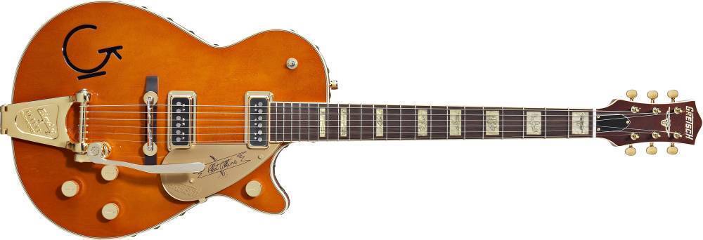 G6121-1955 Chet Atkins Electric Guitar w/ Leather Trim - Tangerine