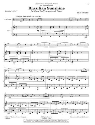 Brazilian Sunshine - Ewazen - Bb Trumpet/Piano - Sheet