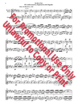 Ma Mere l\'Oye, M. 60 - Ravel/Jolly - Flute Duet