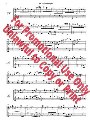 Les Folies d\'Espagne - Marais/Jolly - Flute Duet (Flute in C/Alto Flute)