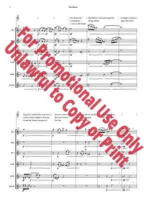 The Raven, Op. 15 - Heinrich/Jolly - Flute Choir