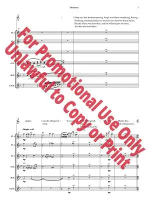 The Raven, Op. 15 - Heinrich/Jolly - Flute Choir