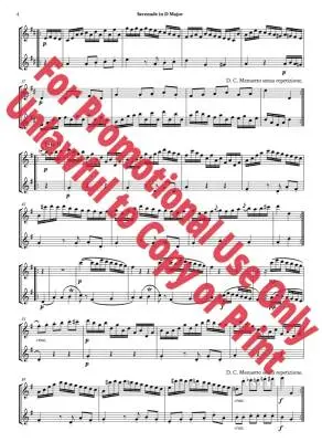 Serenade in D Major, Op. 25 - Beethoven/Jolly - Flute Duet