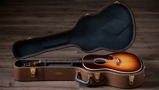 Gold Label 917e SB Acoustic-Electric Guitar with Case - Teardrop Sunburst