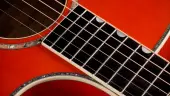 Doyle Dykes Signature Acoustic-Electric Guitar - Translucent Orange