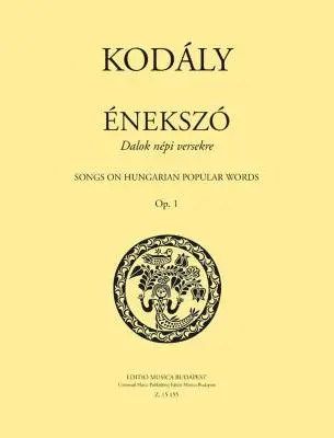 Editio Musica Budapest - Enekszo - Kodaly/Gray - Voice/Piano - Book