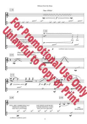 Echoes from the Deep - Lias - Alto Flute - Sheet/Audio Online