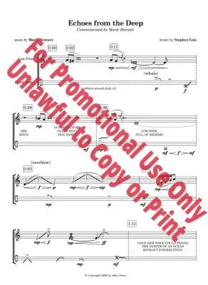 Echoes from the Deep - Lias - Alto Flute - Sheet/Audio Online