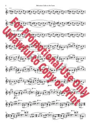 Melusina Calls to the Loon - Meyer - Violin - Sheet/Audio Online