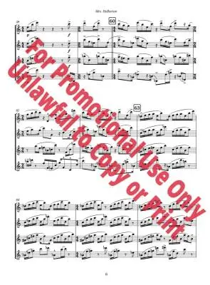 Mrs. Holberton - Alexander - Saxophone Quartet (SATB)