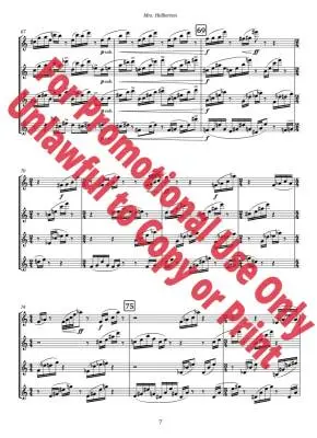Mrs. Holberton - Alexander - Saxophone Quartet (SATB)