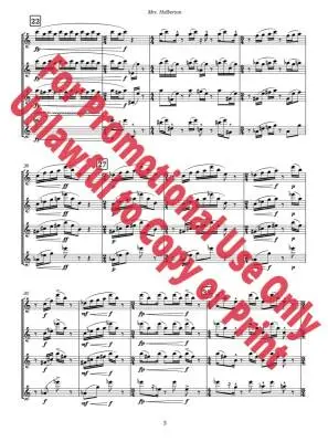 Mrs. Holberton - Alexander - Saxophone Quartet (SATB)