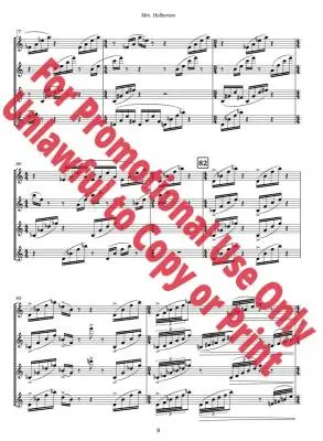 Mrs. Holberton - Alexander - Saxophone Quartet (SATB)