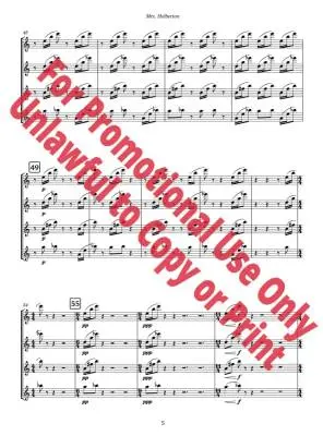 Mrs. Holberton - Alexander - Saxophone Quartet (SATB)