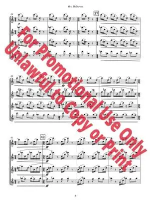 Mrs. Holberton - Alexander - Saxophone Quartet (SATB)