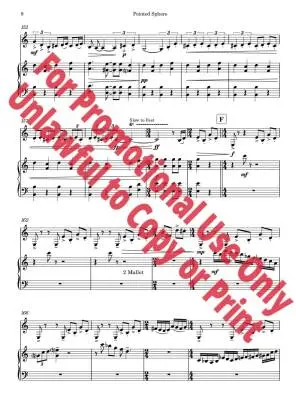 Pointed Sphere - Buehler - Bass Clarinet/Marimba - Sheet