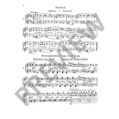 Children\'s Book Op. 98 - Gretchaninoff - Piano - Book