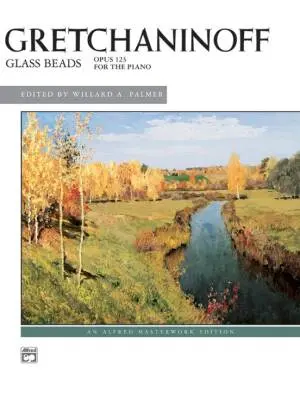 Alfred Publishing - Glass Beads, Opus 123 - Gretchaninoff/Palmer - Piano - Book