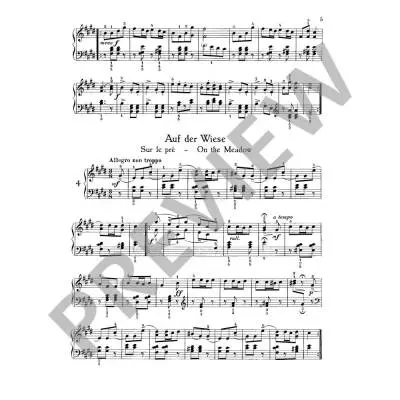 Grandfather\'s Album, Op.119 - Gretchaninow - Piano - Book