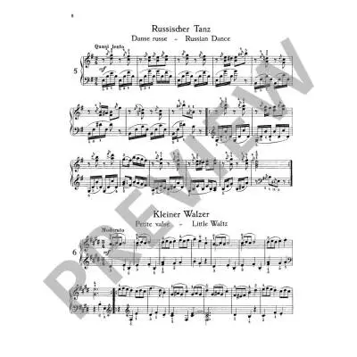 Grandfather\'s Album, Op.119 - Gretchaninow - Piano - Book