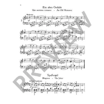 Grandfather\'s Album, Op.119 - Gretchaninow - Piano - Book