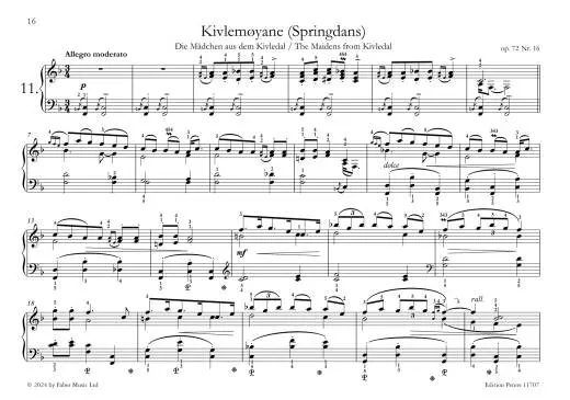 A Piano Treasury - Grieg - Piano - Book