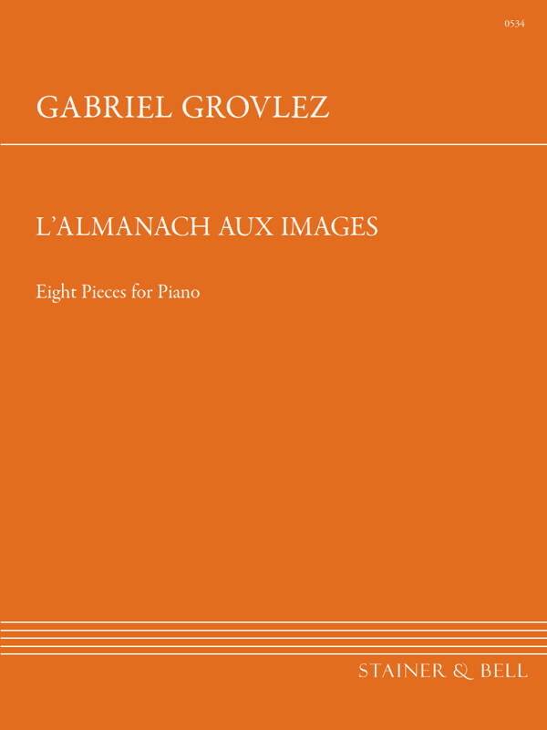 L\'Almanach aux Images - Grovlez - Piano - Book