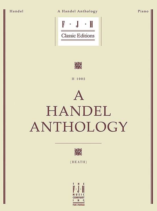 A Handel Anthology - Handel/Heath - Piano - Book