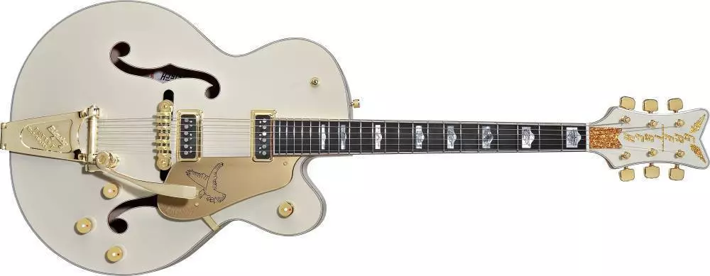 G6136T-LDS White Falcon Hollowbody Electric Guitar - Vintage White Lacquer