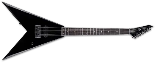 ESP Guitars - Jack Simmons Signature 7-String Baritone Electric Guitar with Hardshell Case - Black