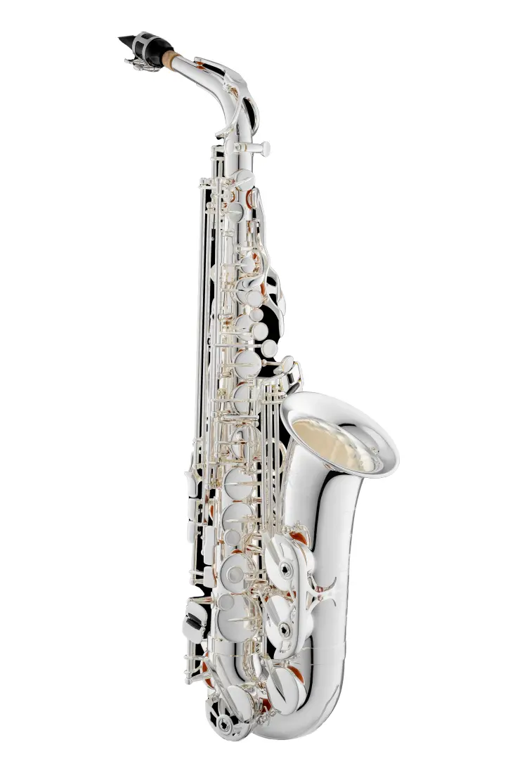 JAS1150 Alto Saxophone with Backpack Case - Silver-Plated