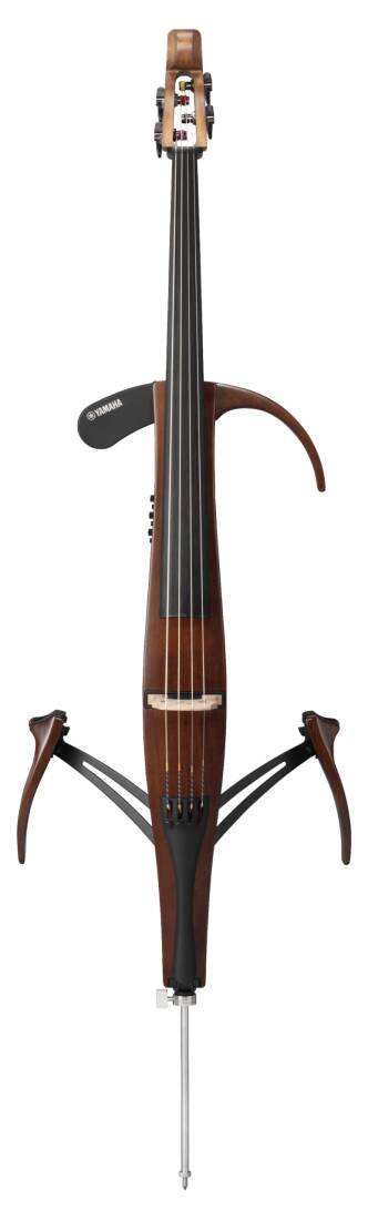 Silent Series Collapsible Electric Cello - Brown