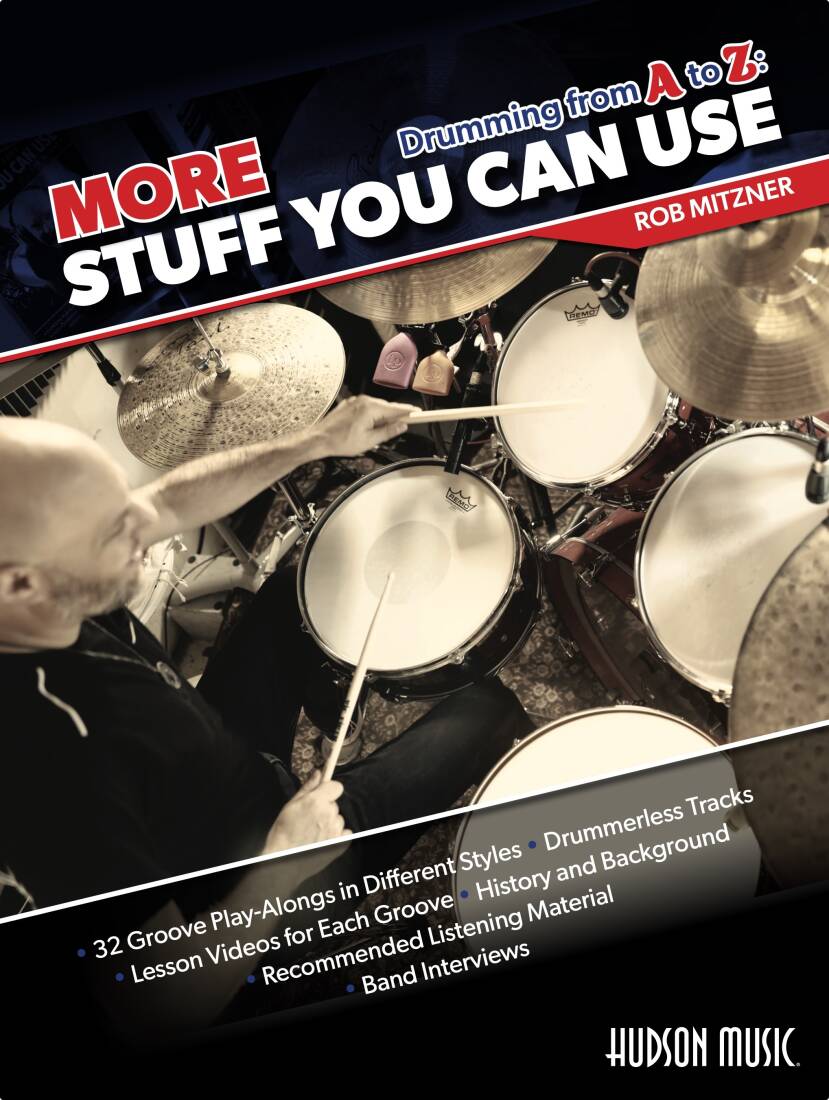 More Stuff You Can Use: Drumming from A to Z - Mitzner - Percussion - Book/Media Online