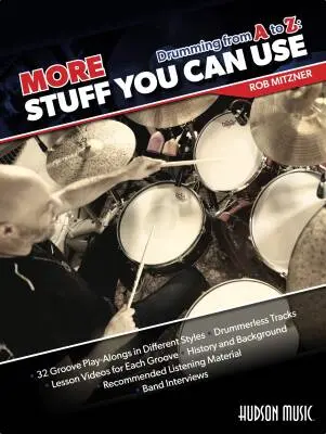 Hudson Music - More Stuff You Can Use: Drumming from A to Z - Mitzner - Percussion - Book/Media Online