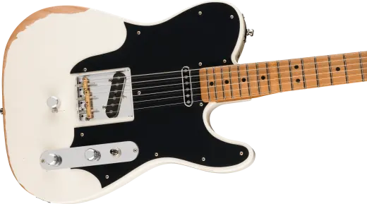 John Osborne Telecaster, Maple Fingerboard with Hardshell Case - Olympic White