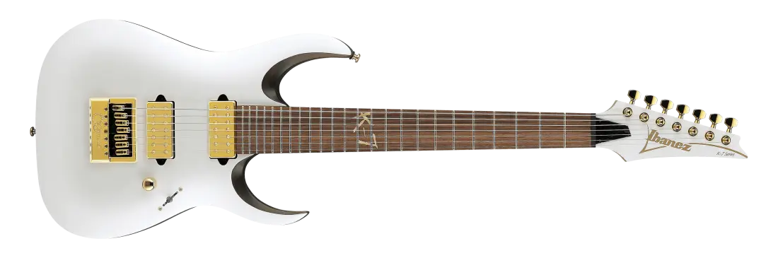 K7YANG Head Signature 7-String Electric Guitar - White