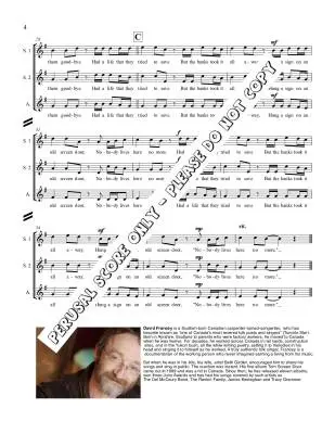 Torn Screen Door - Francey/Sirett - Choral Octavo - SSA A Cappella