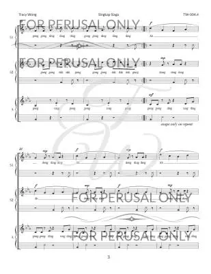 Singkap Siaga - Wong - Choral Octavo - SSA A Cappella