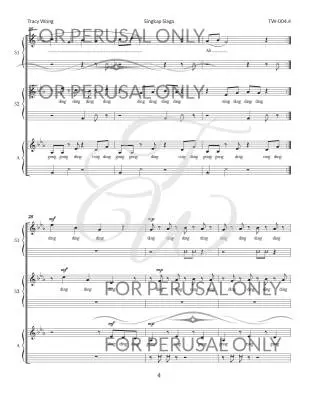 Singkap Siaga - Wong - Choral Octavo - SSA A Cappella