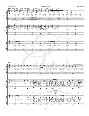 Singkap Siaga - Wong - Choral Octavo - SSA A Cappella