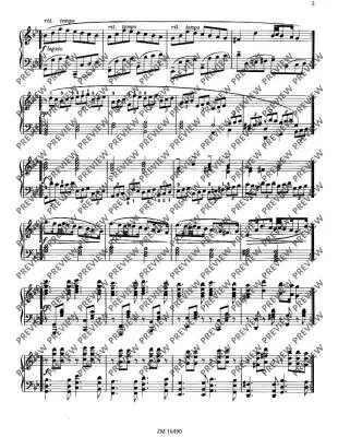 Passacaglia - Handel/Magistretti  - Harp - Sheet